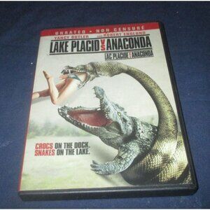 Lake Placid vs Anaconda (DVD, Canadian, 2015) Horror